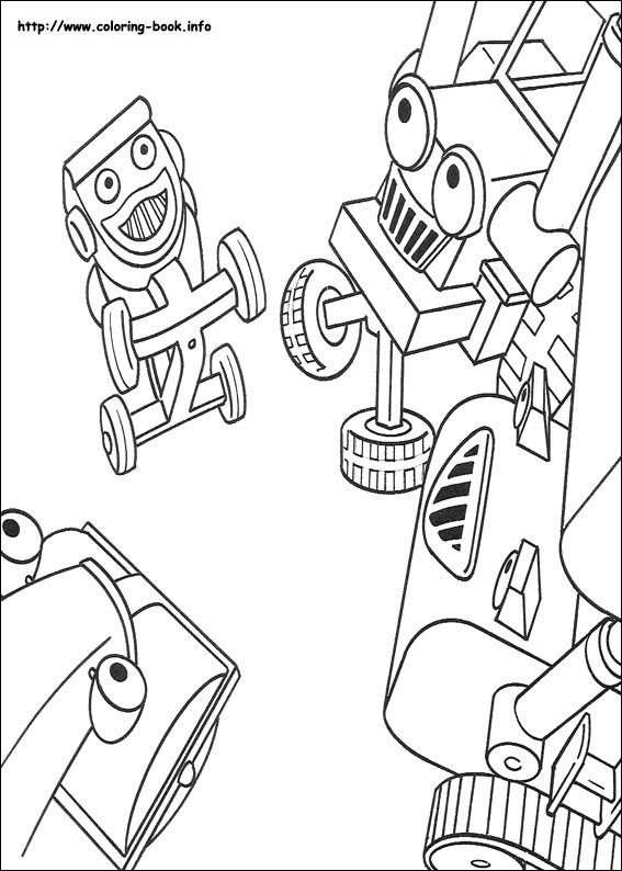 Bob the Builder coloring picture